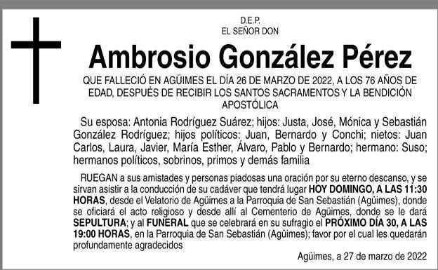 Ambrosio González Pérez Canarias7